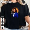 Bold Vibrant Portrait of Kamala the future is female Kamala Harris T Shirt