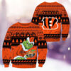 Cincinnati Bengals Football Grinch Christmas Ugly Sweater