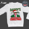 Daddy's Coming Home For Christmas Trump Santa Vintage T Shirt 3