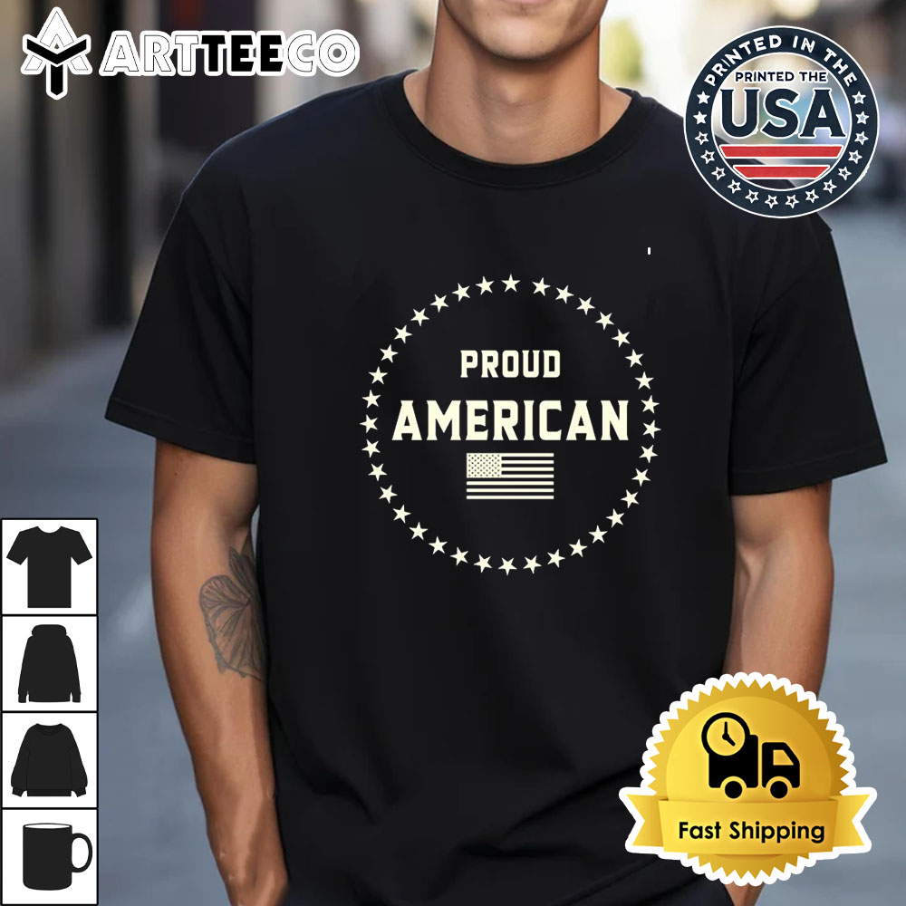 Danica Patrick Proud American I vote Donald Trump Retro T Shirt 1