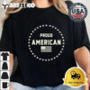 Danica Patrick Proud American I vote Donald Trump Retro T Shirt 2