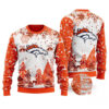 Denver Broncos Logo Football Team Special Xmas Tree Christmas Ugly Sweater