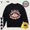 Denver Broncos Mile High City logo Retro T Shirt 4