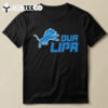 Detroit Lions Logo Dua Lipa 2024 T Shirt