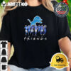 Detroit Lions NFL 2024 Football Team Graphics Signatures Friends Retro T Shirt 2