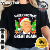 Donald Trump Santa Make Christmas Great Again Retro T Shirt 2