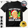 Donald Trump Santa Make Christmas Great Again Retro T Shirt 3