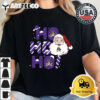 ECU Pirates Ho Ho Ho Santa Claus Christmas Retro T Shirt 2