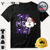 ECU Pirates Ho Ho Ho Santa Claus Christmas Retro T Shirt 3