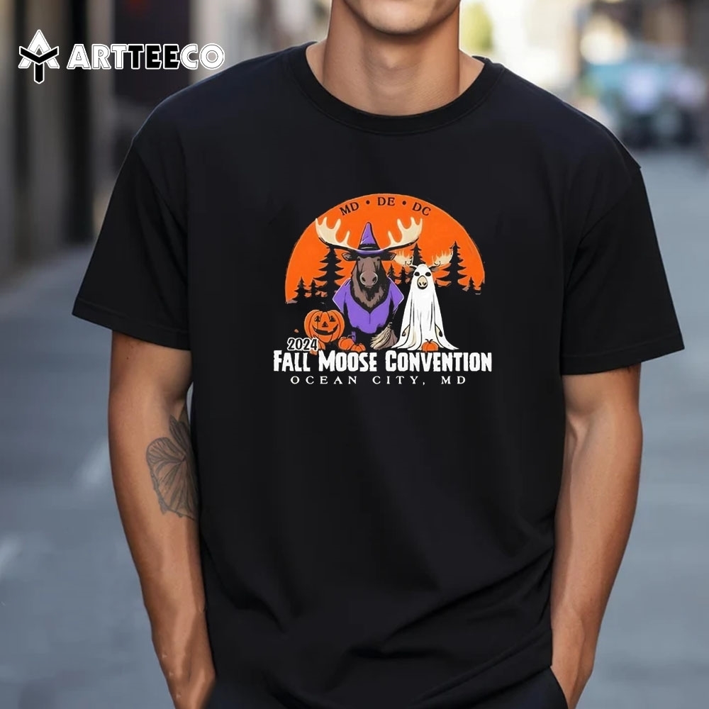 Fall Moose Convention Ocean City Halloween 2024 T Shirt