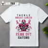 Florida Gators Tackle Breast Cancer Pink Out 2024 T Shirt