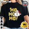 Georgia Tech Yellow Jackets Ho Ho Ho Santa Claus Christmas Retro T Shirt 2