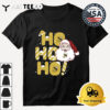 Georgia Tech Yellow Jackets Ho Ho Ho Santa Claus Christmas Retro T Shirt 3