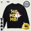 Georgia Tech Yellow Jackets Ho Ho Ho Santa Claus Christmas Retro T Shirt 4