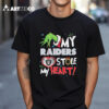 Grinch Hand My Las Vegas Raiders Stole My Heart Football 2024 T Shirt