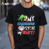 Grinch Hand My Los Angeles Chargers Stole My Heart Football 2024 T Shirt