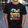 Grinch Hand My Pittsburgh Steelers Stole My Heart Football 2024 T Shirt