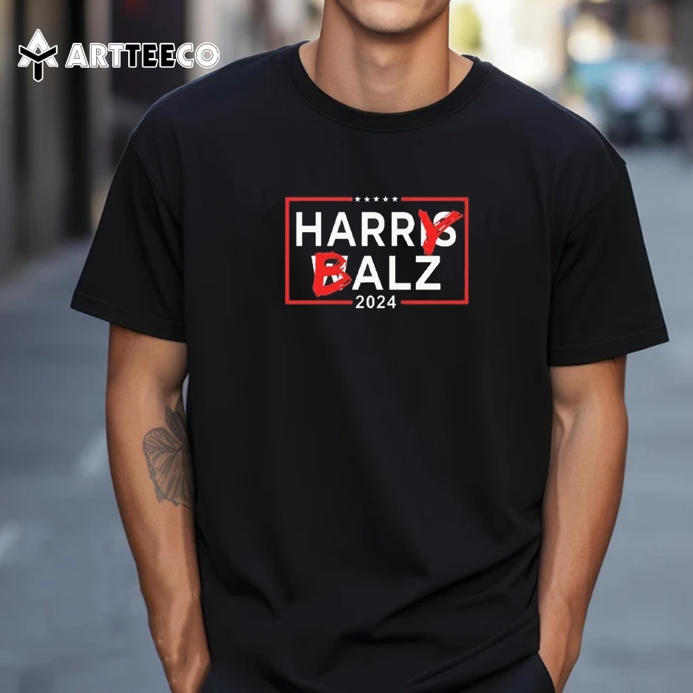 Harry Balz 2024 Funny Harris Walz T Shirt