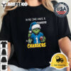 In My DNA Once Always A Los Angeles Chargers Grinch Football Christmas New T Shirt 2