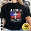 Jesus is the lord Trump is my president Retro T Shirt 2