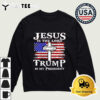 Jesus is the lord Trump is my president Retro T Shirt 4