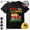 Jingle bales jingle bales jingle all the hay christmas Retro T Shirt 3