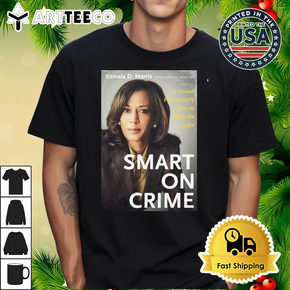 Kamala Harris Smart On Crime Retro T Shirt 1