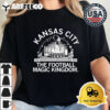 Kansas City Chiefs the football magic kingdom skyline Retro T Shirt 2