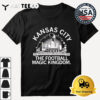 Kansas City Chiefs the football magic kingdom skyline Retro T Shirt 3