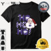 Kansas State Wildcats Ho Ho Ho Santa Claus Christmas Retro T Shirt 3