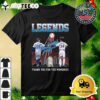 Los Angeles Dodgers Orel Hershiser x Fernando Valenzuela Legends Signature Thank You For The Memories Shirt 3