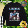 Los Angeles Dodgers Orel Hershiser x Fernando Valenzuela Legends Signature Thank You For The Memories Shirt 4