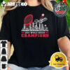 Los Angeles Dodgers The Champions Of 2024 World Series Skyline Logo Shirt 2