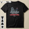 Los Angeles Dodgers World Series Champions 2024 Skyline T Shirt Trending