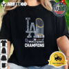 MLB MLB 2024 World Series Champions Los Angeles Dodgers Logo Name LA T Shirt 2