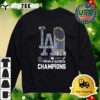 MLB MLB 2024 World Series Champions Los Angeles Dodgers Logo Name LA T Shirt 4