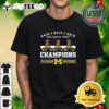 Michigan Wolverines Back 2 Back 2 Back Paul Bunyan Trophy Champions Shirt 1