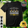 Michigan Wolverines Back 2 Back 2 Back Paul Bunyan Trophy Champions Shirt 3