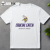 Minnesota Vikings Crucial Catch Intercept Beat Cancer 2024 T Shirt