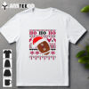 NFL Arizona Cardinal Football Santa Claus Ho Ho Ho Christmas 2024 T Shirt Trending