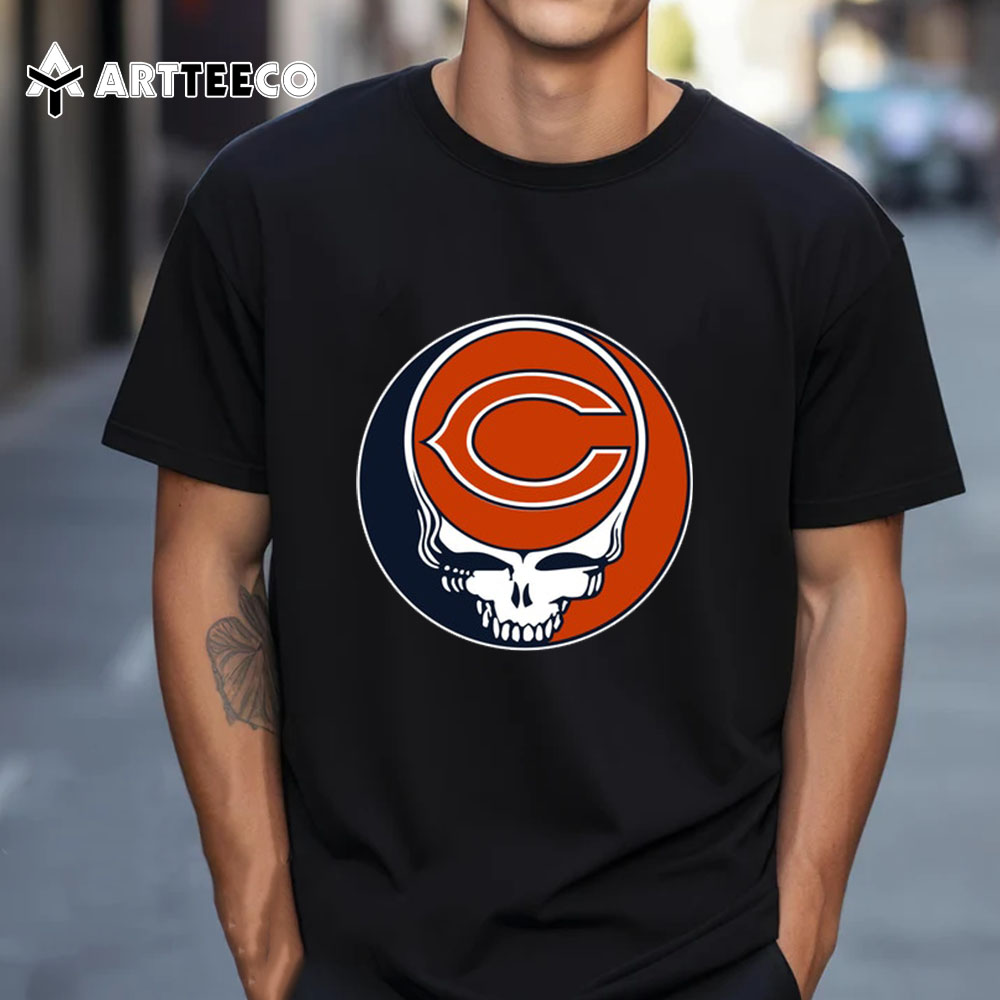 NFL Chicago Bears Grateful Dead Your Face T Shirt