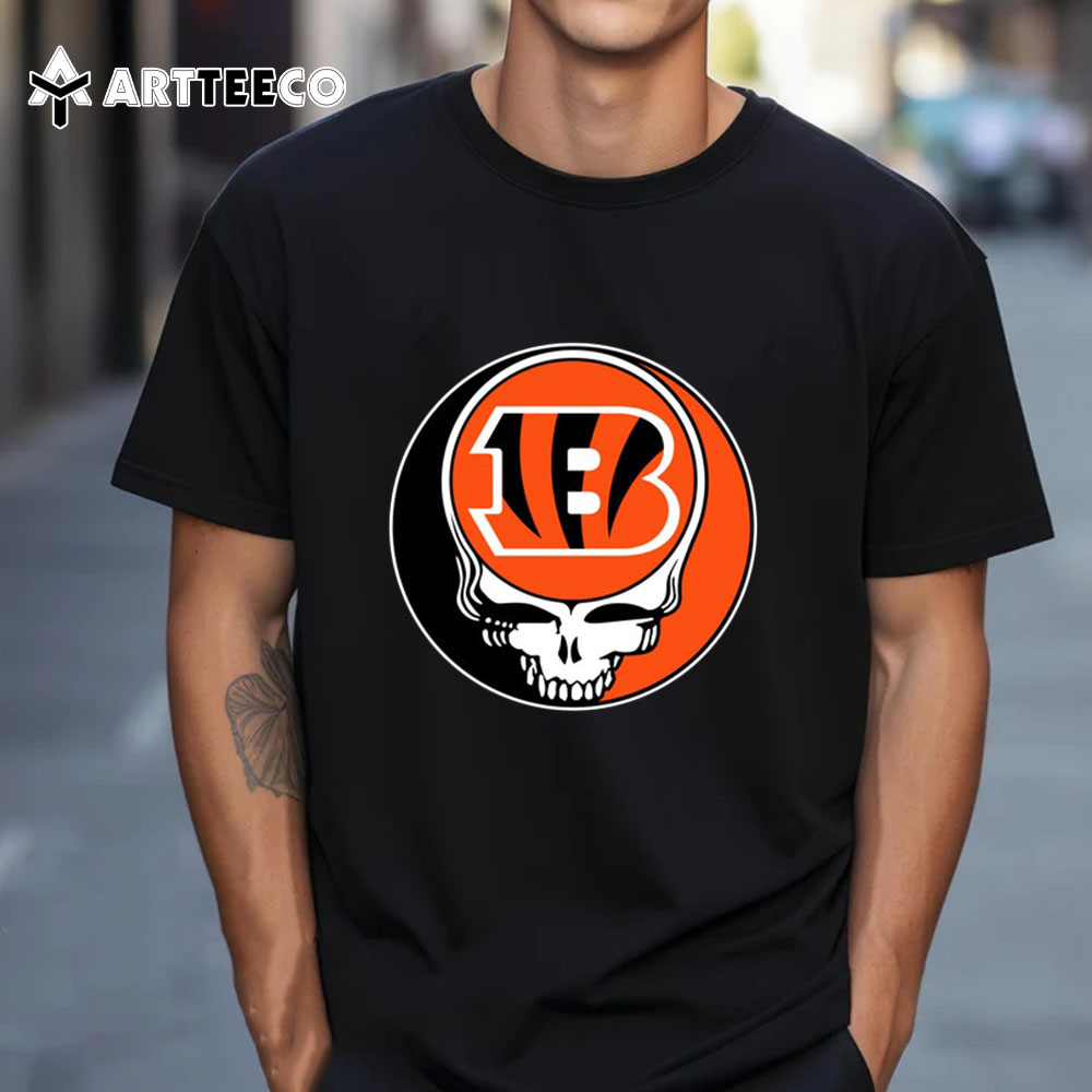 NFL Cincinnati Bengals Grateful Dead Your Face T Shirt