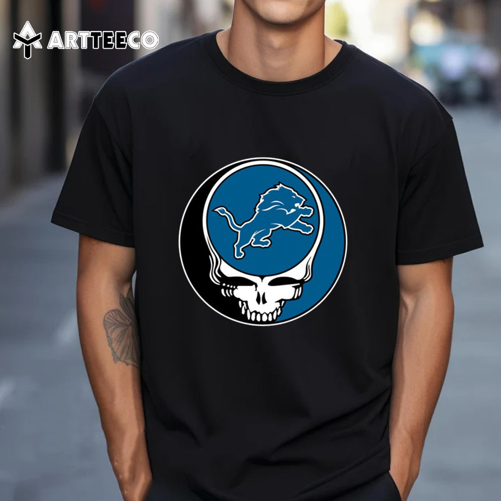 NFL Detroit Lions Grateful Dead Your Face T Shirt