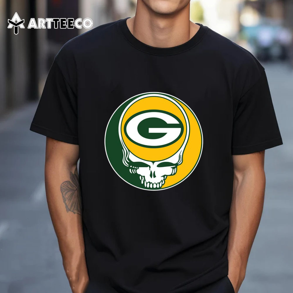 NFL Green Bay Packers Grateful Dead Your Face T Shirt