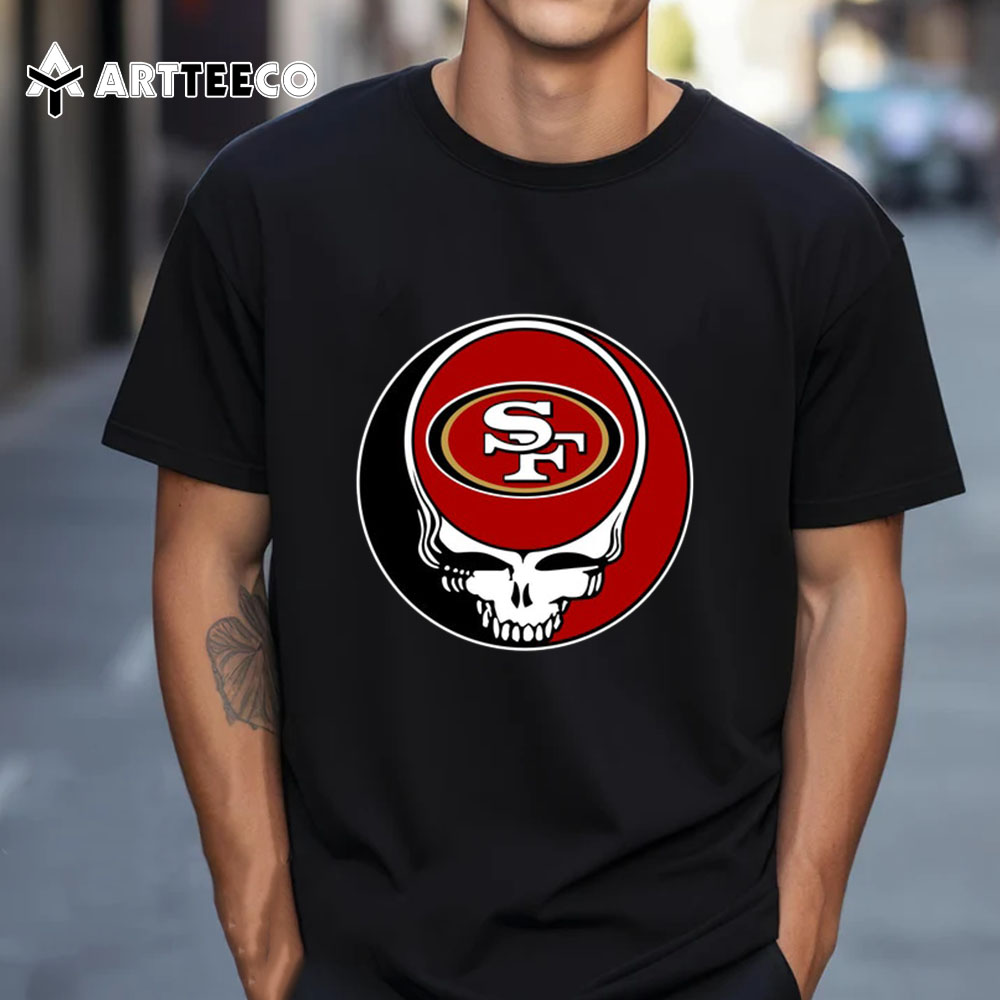 NFL San Francisco 49ers Grateful Dead Your Face T Shirt