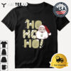 Navy Midshipmen Ho Ho Ho Santa Claus Christmas Retro T Shirt 3