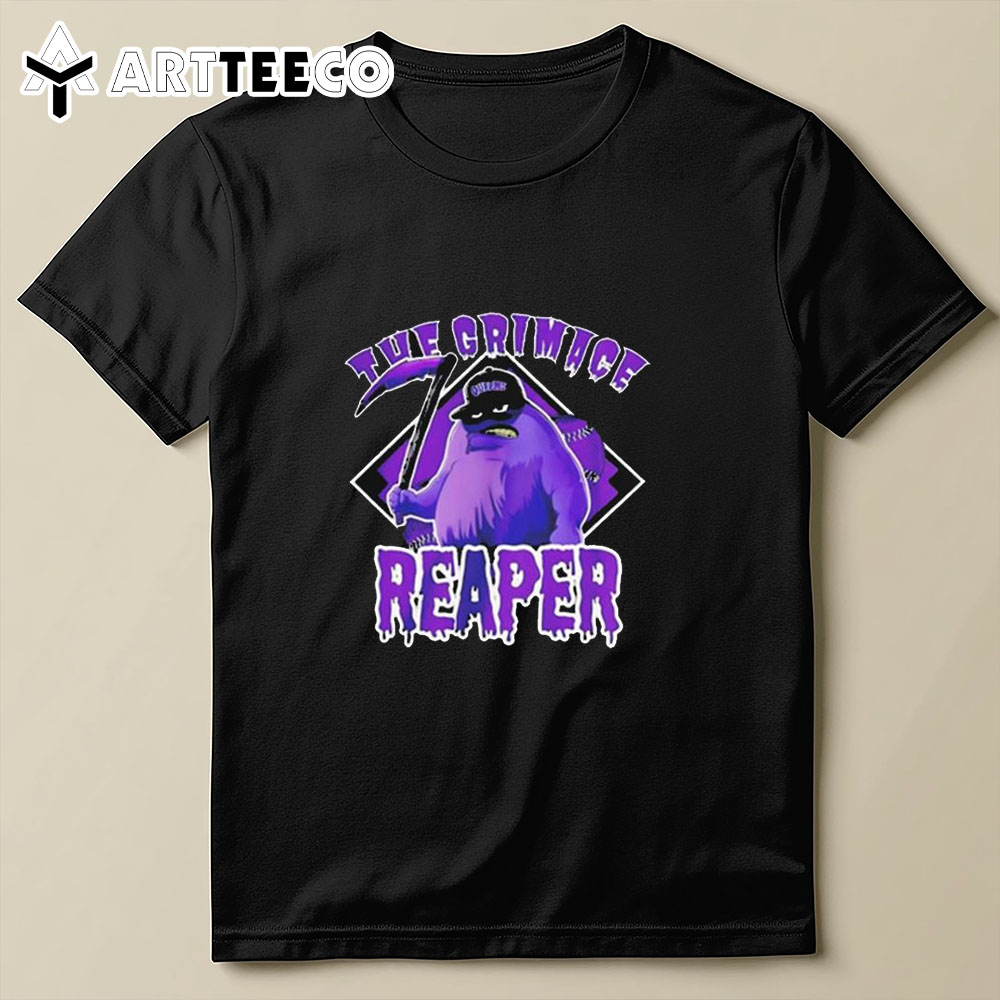 New York Mets The Grimace Reaper T Shirt