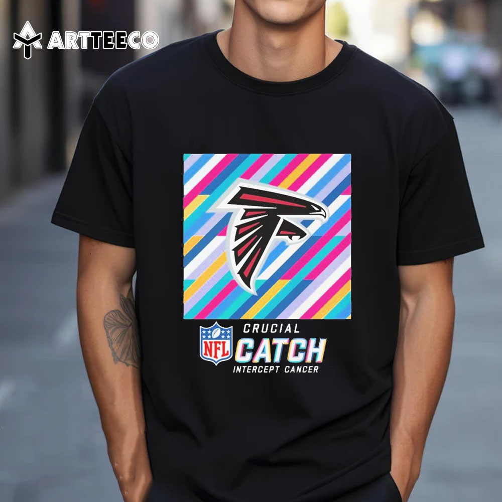 Nfl Crucial Catch Intercept Cancer Atlanta Falcons 2024 T Shirt