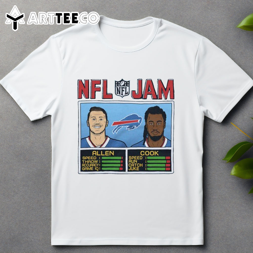 Nfl Jam Bills Allen And Cook T Shirt