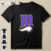 Nfl X Mlb Minnesota Vikings X Minnesota Twins Logo Mash T Shirt Trending